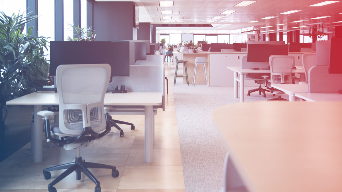 Empty office space. Empty office space.