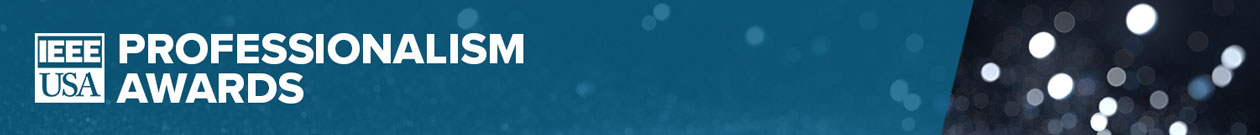 Professionalism Awards Banner