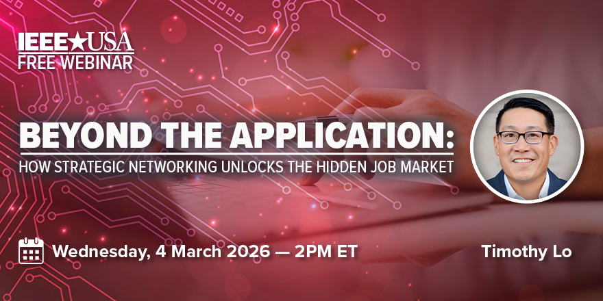 IEEE-USA Webinar: Put Your Retirement Plan to Work